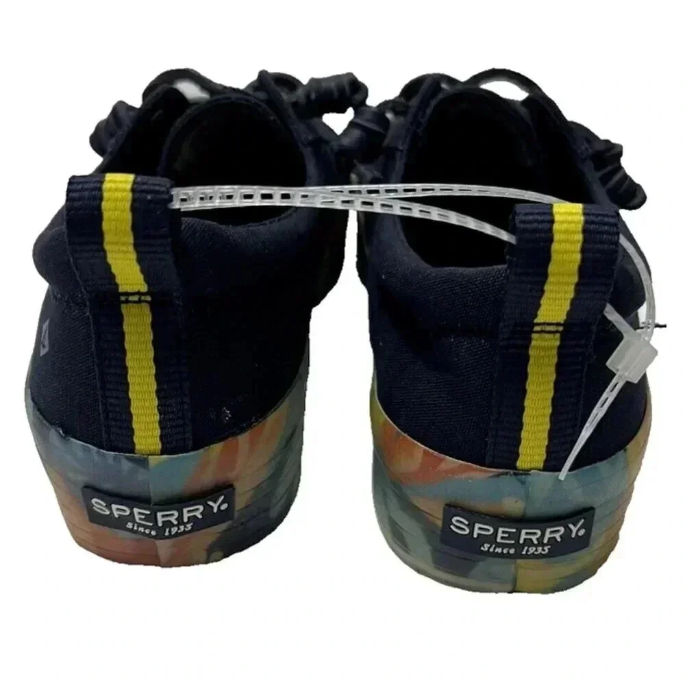 NEW Sperry Women's Crest Platform Loafers / Slip On Shoes US 7.5 - Navy Blue